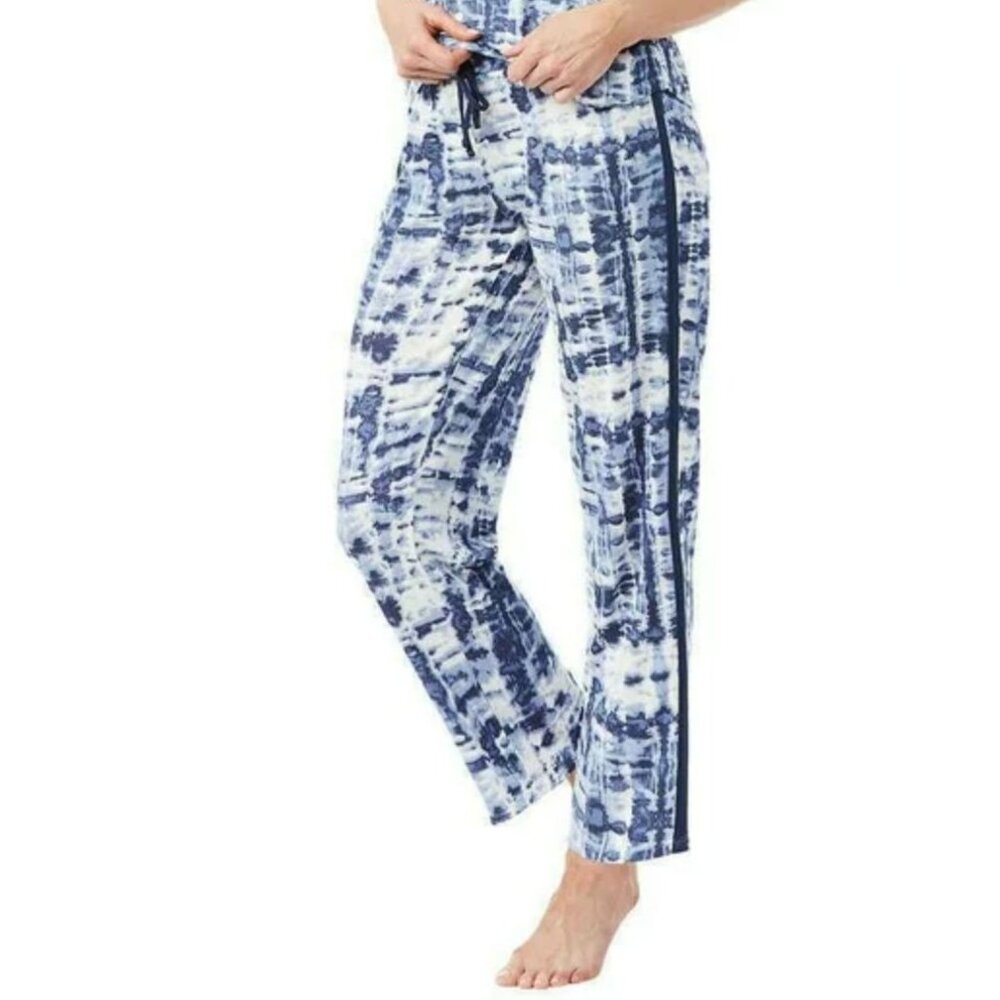 Lucky Brand Tie Dye Pajama Pants S PJ Bottoms Sleep Elastic Pull On Soft Hippie